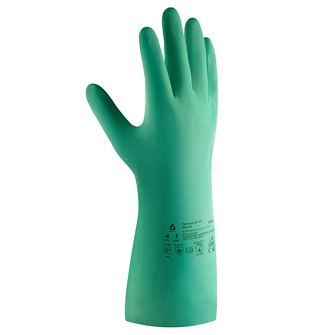 Перчатки «Oil Atom» JN-711 (100 % нитрил) К80, Щ40