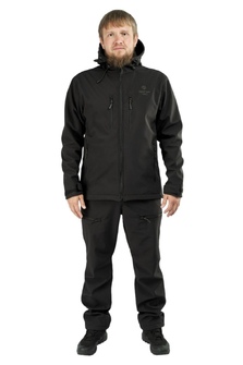 Костюм КМФ демисезон КОЙОТ/KOYOT арт. FFLD-1-03 тк. СофтШелл BLACK